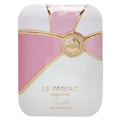 "Armaf Le Parfait Pour Femme Panache Eau de Parfum 100ml – long-lasting elegant floral fruity fragrance for women available in Pakistan."