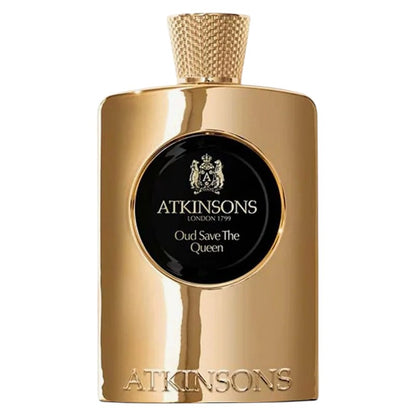 "Atkinsons Oud Save The Queen Eau De Parfum 100ml – long-lasting oriental floral luxury fragrance for women available in Pakistan."