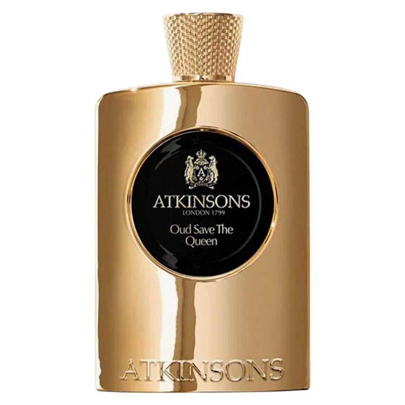 "Atkinsons Oud Save The Queen Eau De Parfum 100ml – long-lasting oriental floral luxury fragrance for women available in Pakistan."