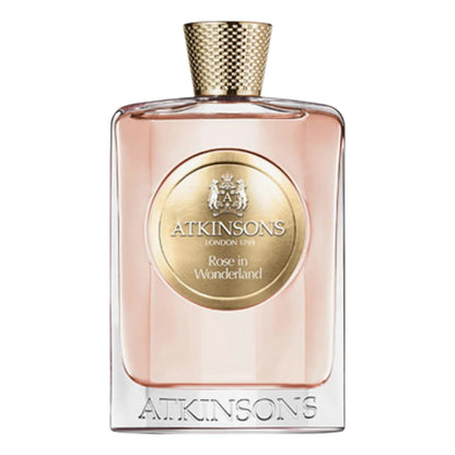"Atkinsons Rose In Wonderland Eau De Parfum 100ml – long-lasting floral fruity luxury fragrance for women available in Pakistan."