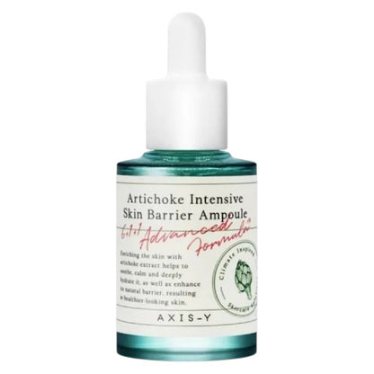 AXIS-Y Artichoke Intensive Skin Barrier Ampoule – Korean ampoule with artichoke extract for strengthening the skin barrier, hydration, soothing, and glowing skin in Pakistan