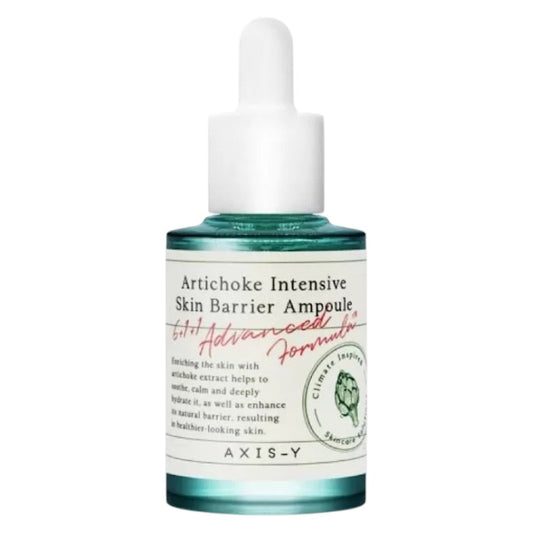 AXIS-Y Artichoke Intensive Skin Barrier Ampoule – Korean ampoule with artichoke extract for strengthening the skin barrier, hydration, soothing, and glowing skin in Pakistan