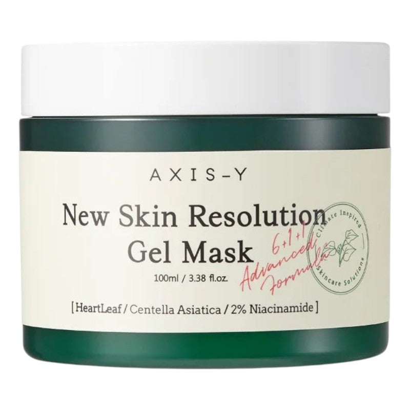 AXIS-Y New Skin Resolution Gel Mask – Korean gel mask for skin renewal, hydration, soothing, and promoting soft, glowing, and healthy skin in Pakistan