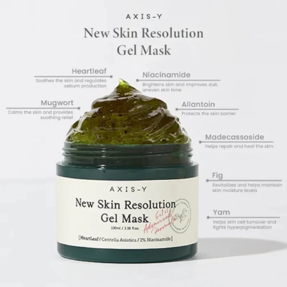 Axis-Y New Skin Resolution Gel Mask