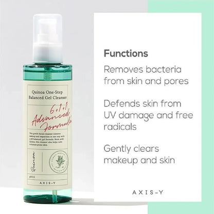 AXIS-Y | Quinoa One Step Balanced Gel Cleanser