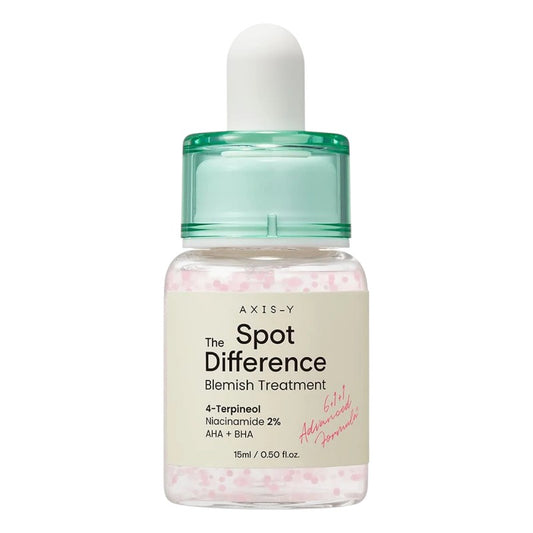 AXIS-Y Spot The Difference Blemish Treatment – Korean targeted acne and blemish treatment for reducing pimples, redness, and promoting clear skin in Pakistan