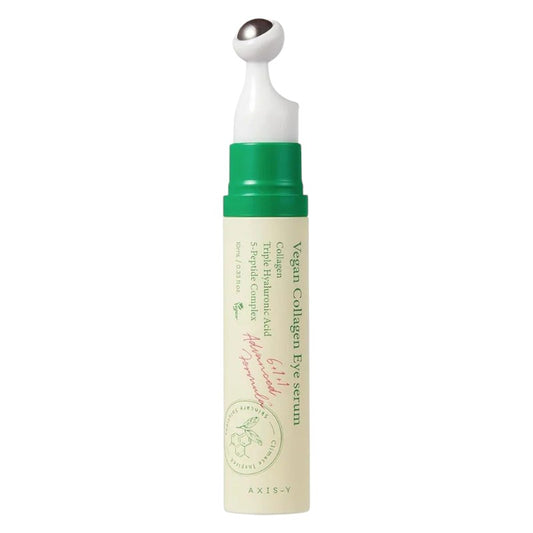 AXIS-Y Vegan Collagen Eye Serum – Korean vegan serum for reducing dark circles, puffiness, and fine lines while hydrating and firming the under-eye area in Pakistan