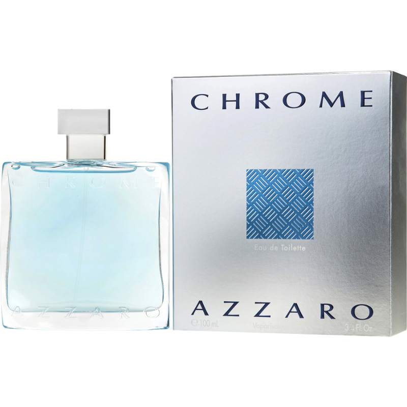 “Azzaro Chrome Eau De Toilette Spray for Men – fresh and sophisticated men’s fragrance with bergamot notes available in Pakistan”