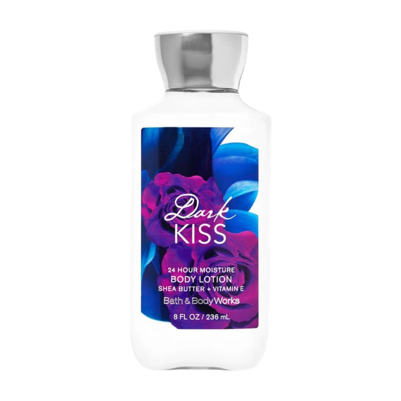 Bath & Body Works Dark Kiss Body Lotion 236ml – moisturizing scented body lotion for soft, smooth and conditioned skin with the signature Dark Kiss fragrance, available in Pakistan