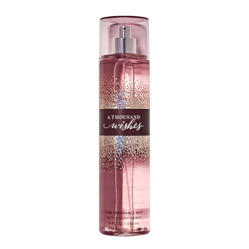 "Buy Bath & Body Works Thousand Wishes Fragrance Mist in Pakistan – long-lasting sweet and warm body mist with sparkling floral notes for women."