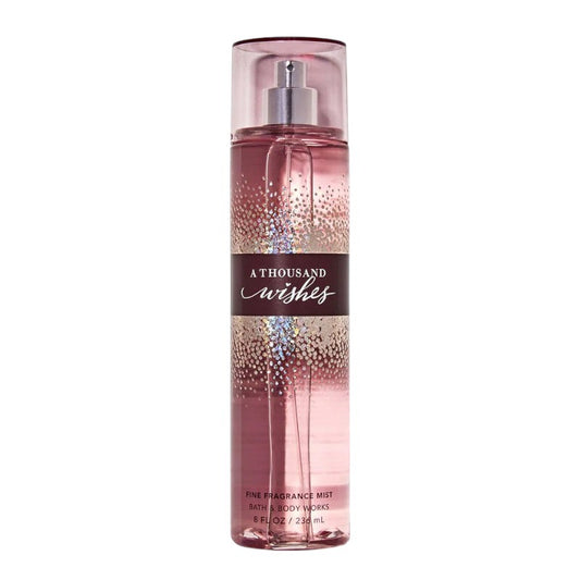 "Buy Bath & Body Works Thousand Wishes Fragrance Mist in Pakistan – long-lasting sweet and warm body mist with sparkling floral notes for women."