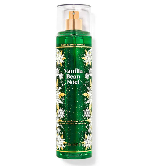 "Buy Bath & Body Works Vanilla Bean Noel Fragrance Mist in Pakistan – long-lasting sweet vanilla body mist perfect for women, giving a warm and cozy scent."