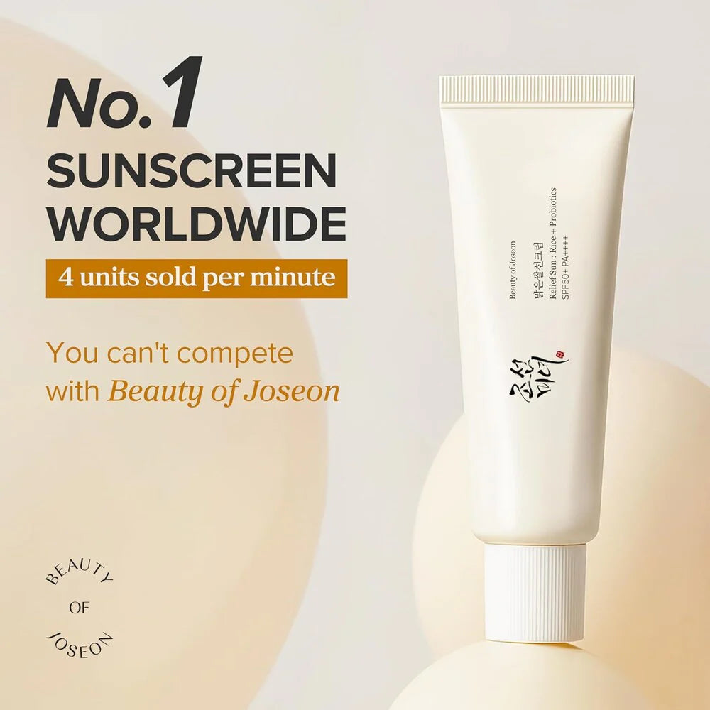 Beauty of Joseon | Relief Sun Rice + Probiotics SPF50+ PA++++