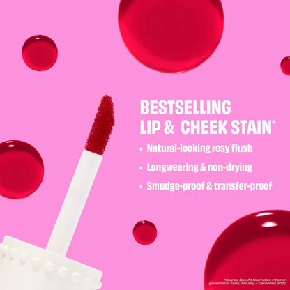 Benefit Cosmetics |  Benetint Liquid Lip + Cheek Blush Stain