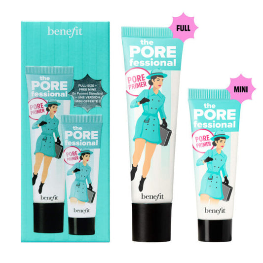 Benefit Cosmetics Extra POREfessional Full-Size and Mini Smoothing Pore Primer Kit – long-lasting, pore-minimizing makeup primer set, available online in Pakistan