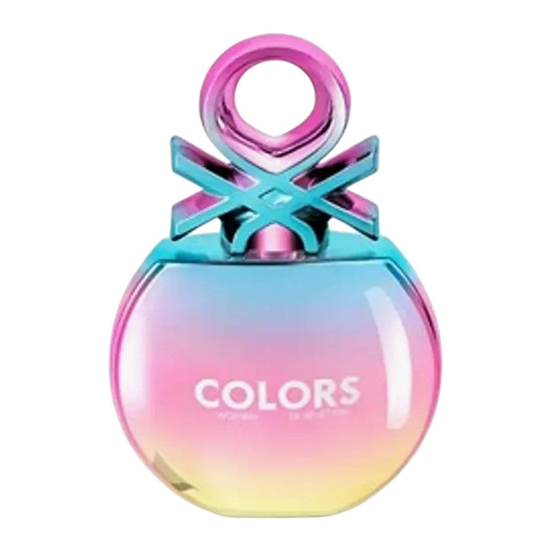 "Benetton Colors Woman Holo Eau De Toilette 100ml – long-lasting fresh floral fruity fragrance for women available in Pakistan."