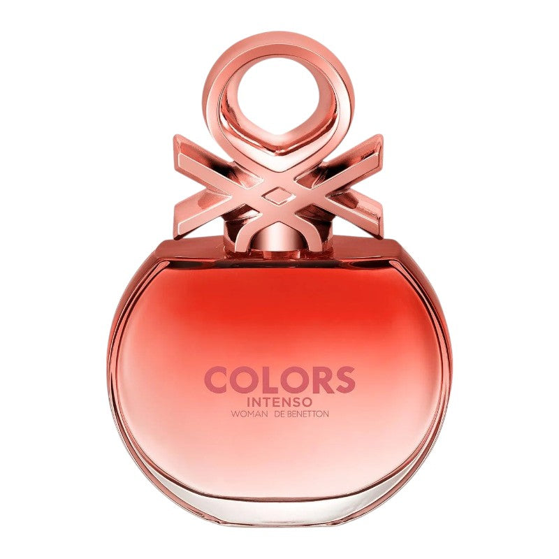 "Benetton Colors Woman Intenso Eau De Parfum 80ml – long-lasting floral fruity fragrance for women available in Pakistan."