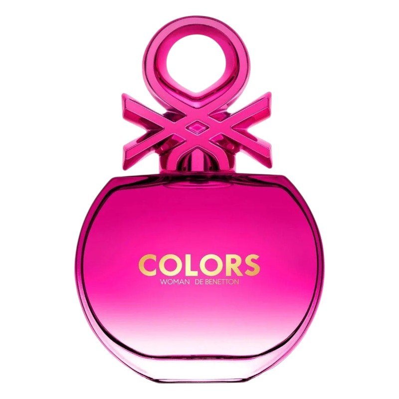 "Benetton Colors Women Pink Eau De Toilette 80ml – long-lasting fresh floral fruity fragrance for women available in Pakistan."