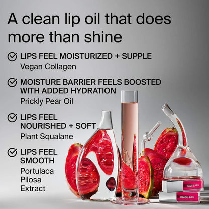 Haus Lab | PhD Hybrid Hydrating Tinted Lip Oil