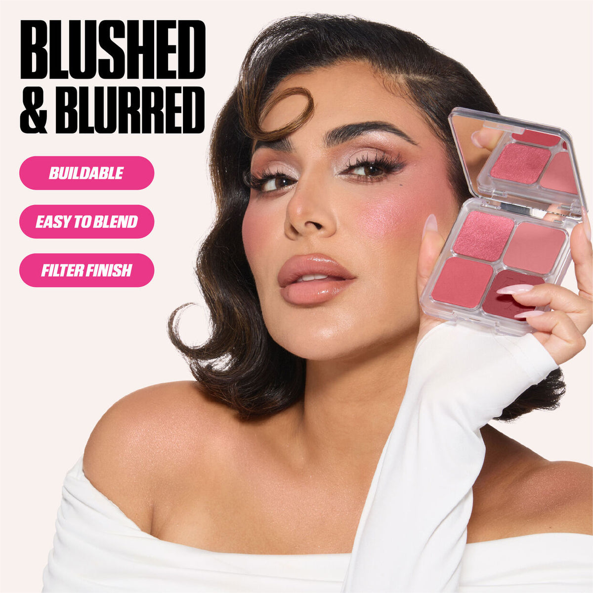 Huda Beauty | Blush Filter Blurring Blushlighters Palette