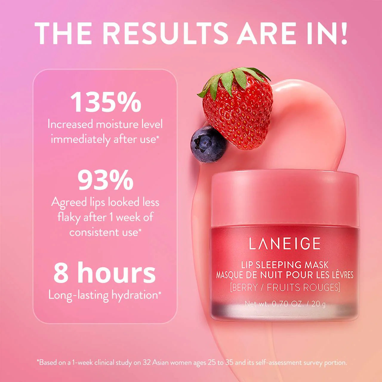 Laneige |  Lip Sleeping Mask Intense Hydration with Vitamin C