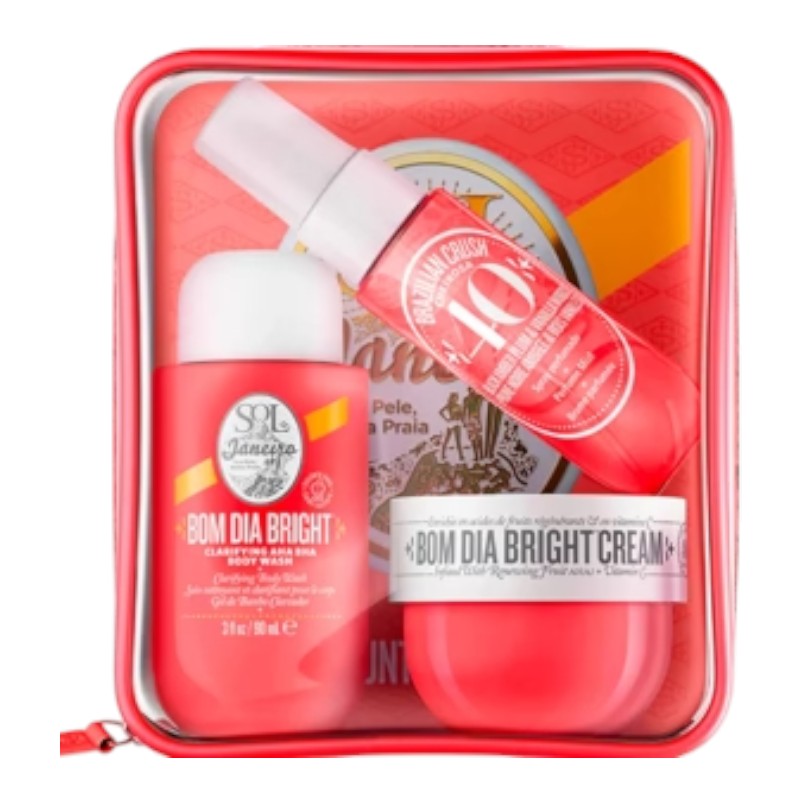 "Buy Bom Dia Bright™ Jet Set in Pakistan – travel-size brightening skincare kit for radiant, glowing, and refreshed skin."