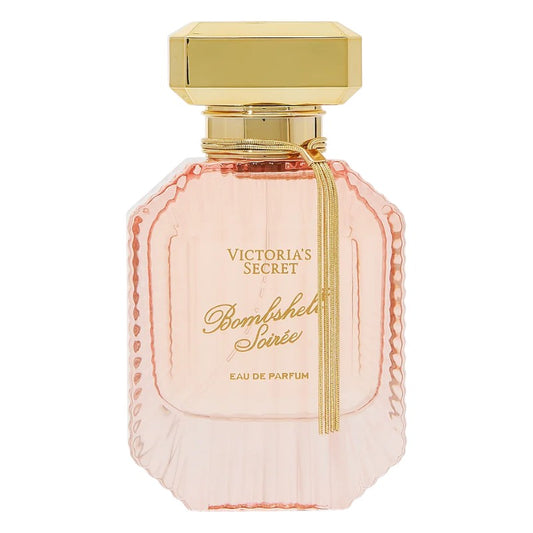"Victoria’s Secret Bombshell Soirée Eau de Parfum 1.7 oz and 3.4 oz – long-lasting luxury floral fragrance for women, authentic perfume available in Pakistan."
