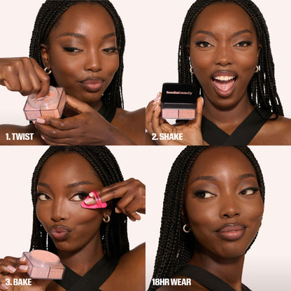 Huda Beauty | Easy Bake Duo Loose Powder