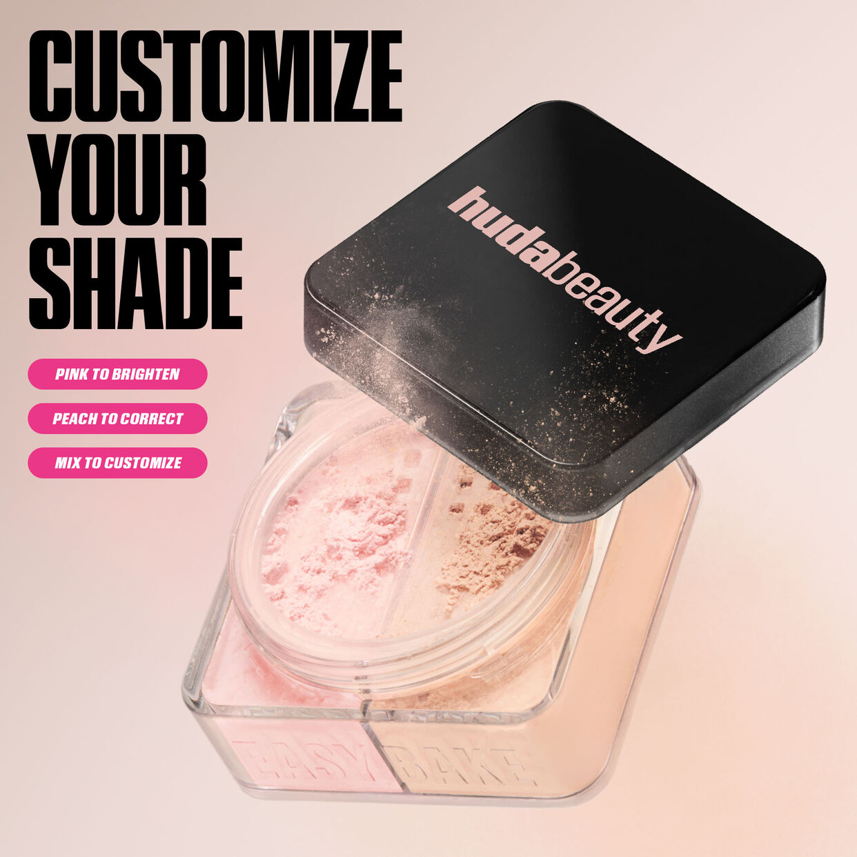 Huda Beauty | Easy Bake Duo Loose Powder