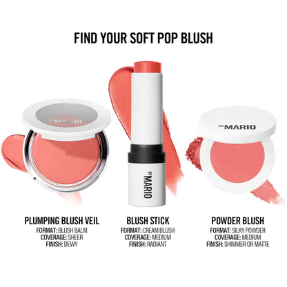Makeup By Mario | Soft Pop Plumping Blush Veil