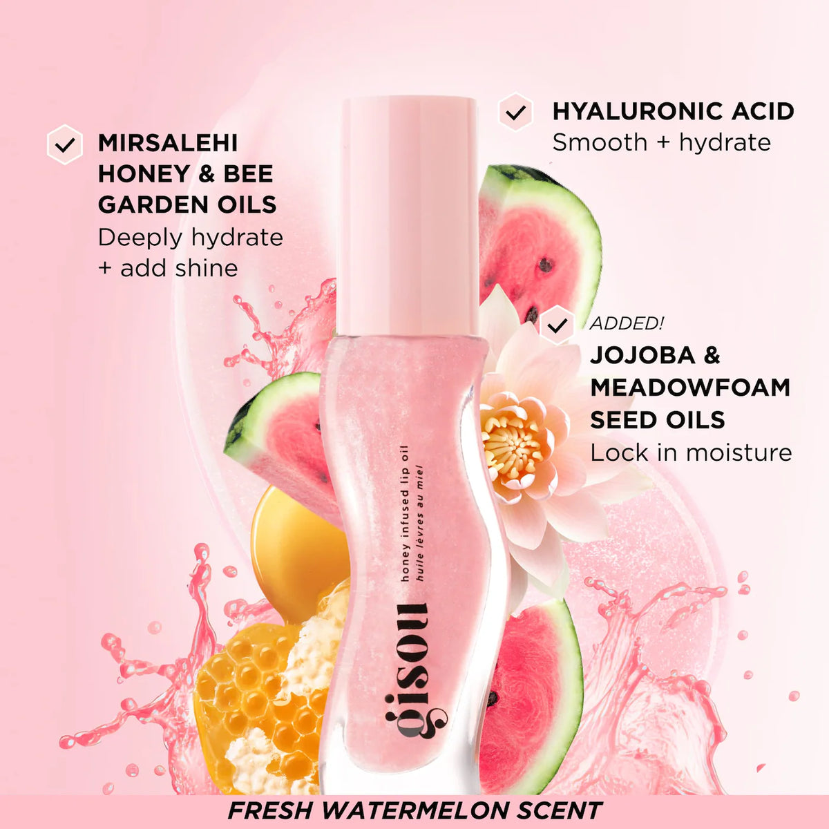 Gisou |  Honey Infused Hydrating Lip Oil