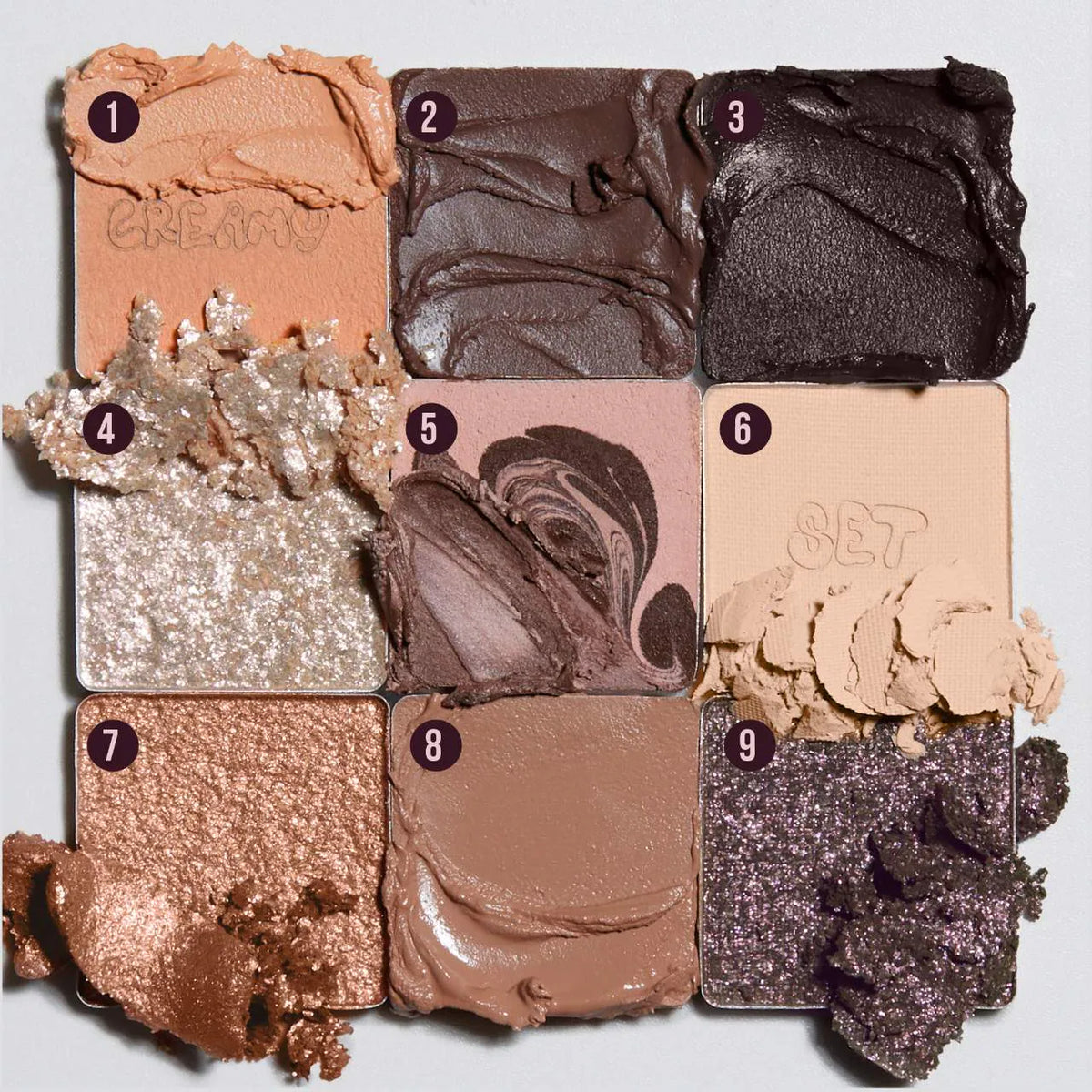 Huda Beauty | Creamy Obsessions Eyeshadow Palette | Neutral Brown