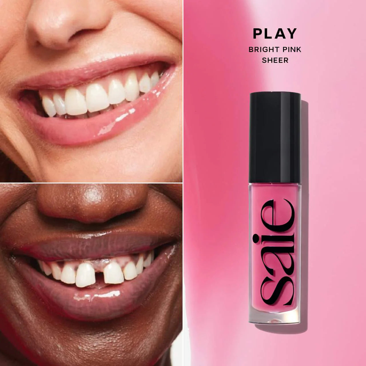 Saie | Glossy Bounce Hydrating Lip Oil (5ml)