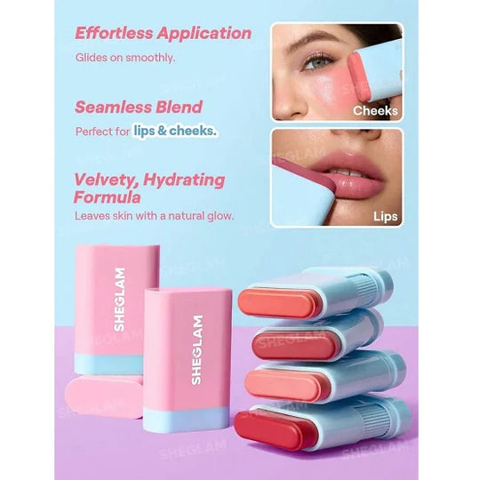 Shelgam | Glass Glow Blush Stick