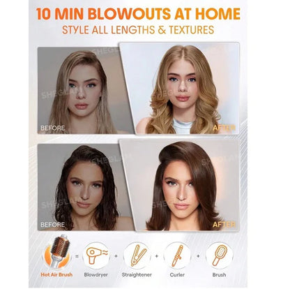 Shelgam | HAIR Blowout Bliss Volumizing Hot Air Brush
