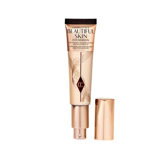 Charlotte Tilbury Airbrush Flawless Foundation 2 Warm Fair – full coverage foundation with natural matte finish, long-lasting lightweight formula for flawless complexion, available online in Pakistan at best price
