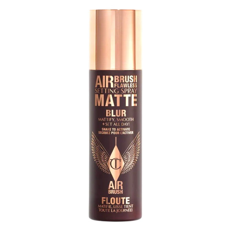 “Charlotte Tilbury Airbrush Flawless Matte Blur Setting Spray – long lasting makeup setting spray with a matte finish available in Pakistan”