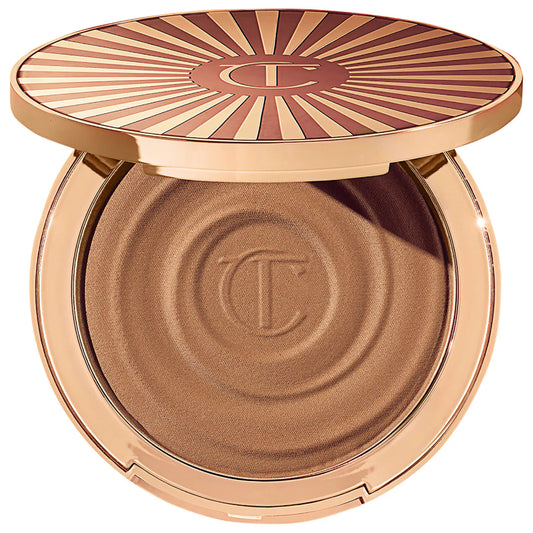 Charlotte Tilbury Beautiful Skin Sun-Kissed Glow Cream Bronzer in Pakistan for a natural radiant bronze finish