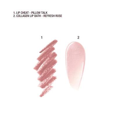 Charlotte Tilbury | Mini Glossy Pink Lip Gloss + Lip Liner Set