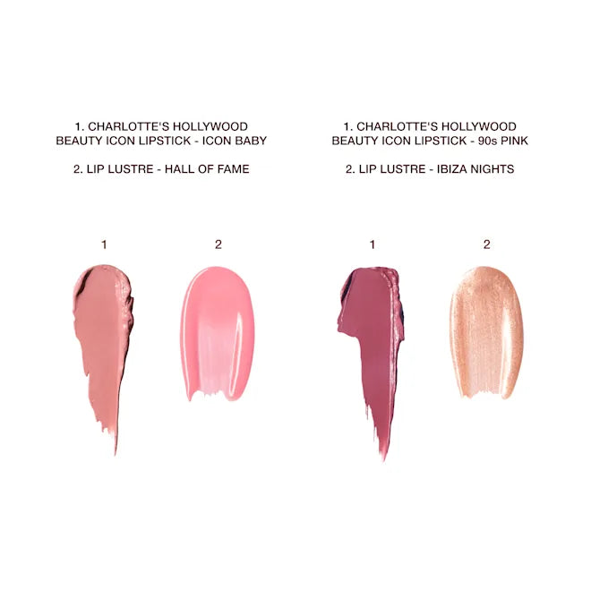 Charlotte Tilbury | K.I.S.S.I.N.G Lipstick and Lip Gloss Duo Icon Baby