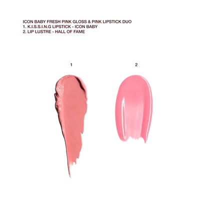 Charlotte Tilbury | K.I.S.S.I.N.G Lipstick and Lip Gloss Duo Icon Baby
