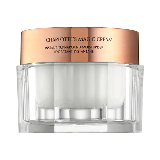Charlotte Tilbury Magic Cream Anti-Aging Moisturizer with Hyaluronic Acid in Pakistan for youthful, hydrated, and glowing skin
