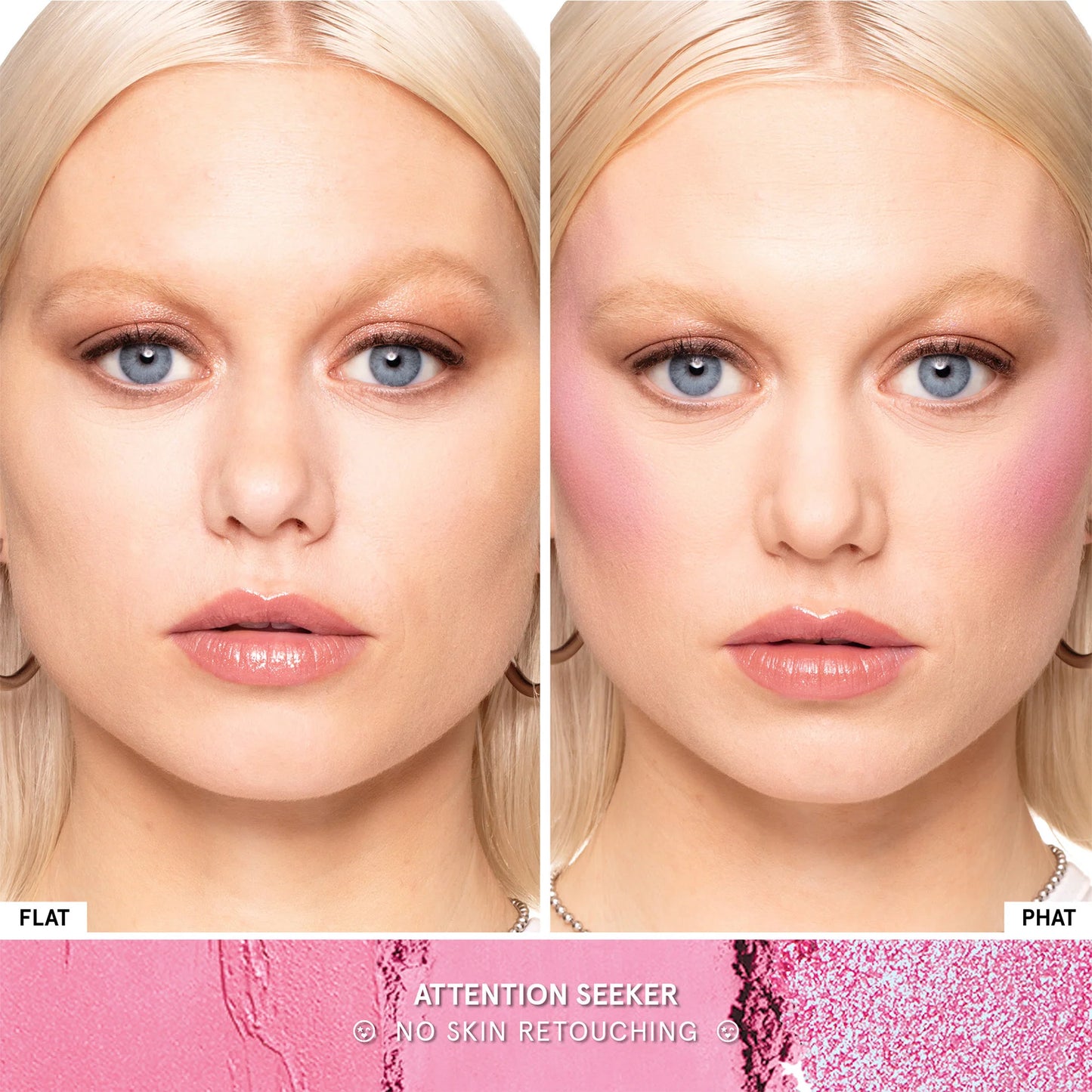 One/Size Cheek Clapper 3D Blush Trio Palette