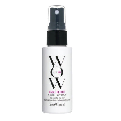 ColorWow Raise the Root Thicken + Lift Spray – lightweight volumizing spray that adds instant lift, body, and thickness to fine hair while protecting color, available online in Pakistan