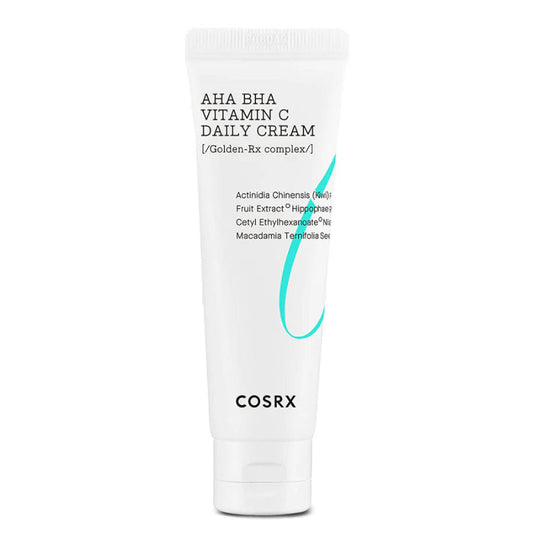Cosrx Refresh AHA BHA Vitamin C Daily Cream – Korean cream for daily use with AHA, BHA, and Vitamin C for brightening, even skin tone, acne control, and glowing skin in Pakistan