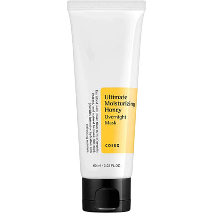 Cosrx Ultimate Moisturizing Honey Overnight Mask – Korean overnight mask with honey for deep hydration, soothing, and glowing skin in Pakistan