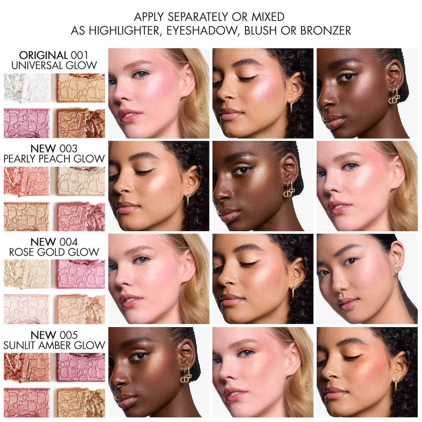 DIOR | Backstage Glow Maximizer Face Palette 003 – New Packaging