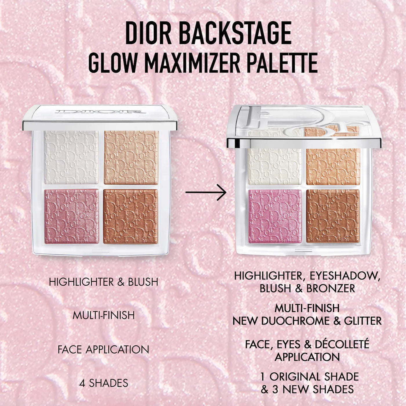 DIOR | Backstage Glow Maximizer Face Palette 003 – New Packaging