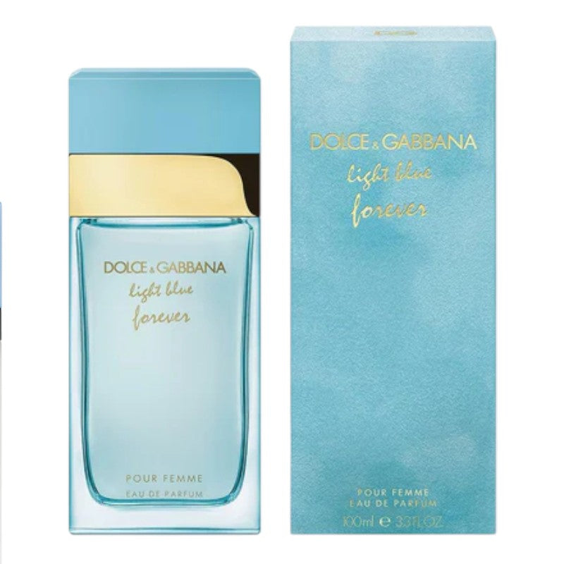 “Dolce & Gabbana Light Blue Forever Pour Femme Eau De Parfum 100ml – Long-lasting luxury perfume for women available in Pakistan”