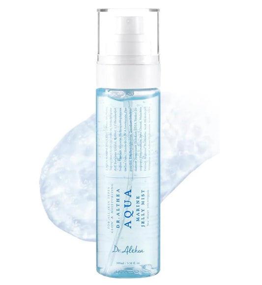 “Dr. Althea Aqua Marine Jelly Mist – hydrating and refreshing face mist for glowing skin available in Pakistan”